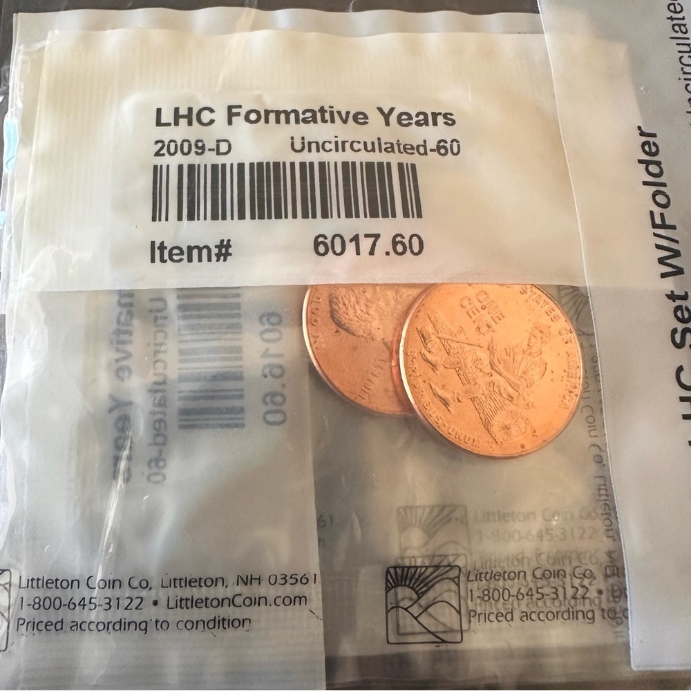 2008–2009 Lincoln Head Cent Bicentennial Set – Uncirculated - Picture 5 of 5